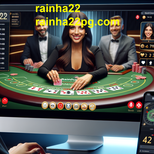 Explorando o Casino Ao Vivo no Rainha22: Uma Experiência de Jogo Interativa